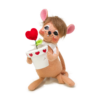 6" Love Grows Mouse