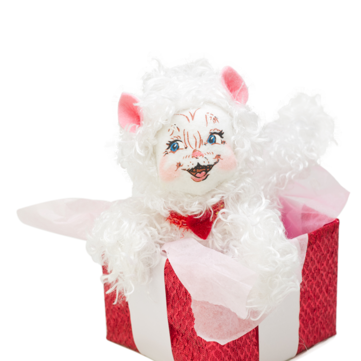 8" Gift Box Kitty