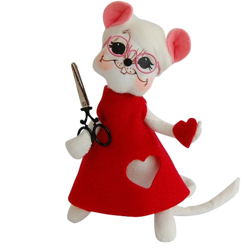 6" Cute & Crafty Girl Mouse