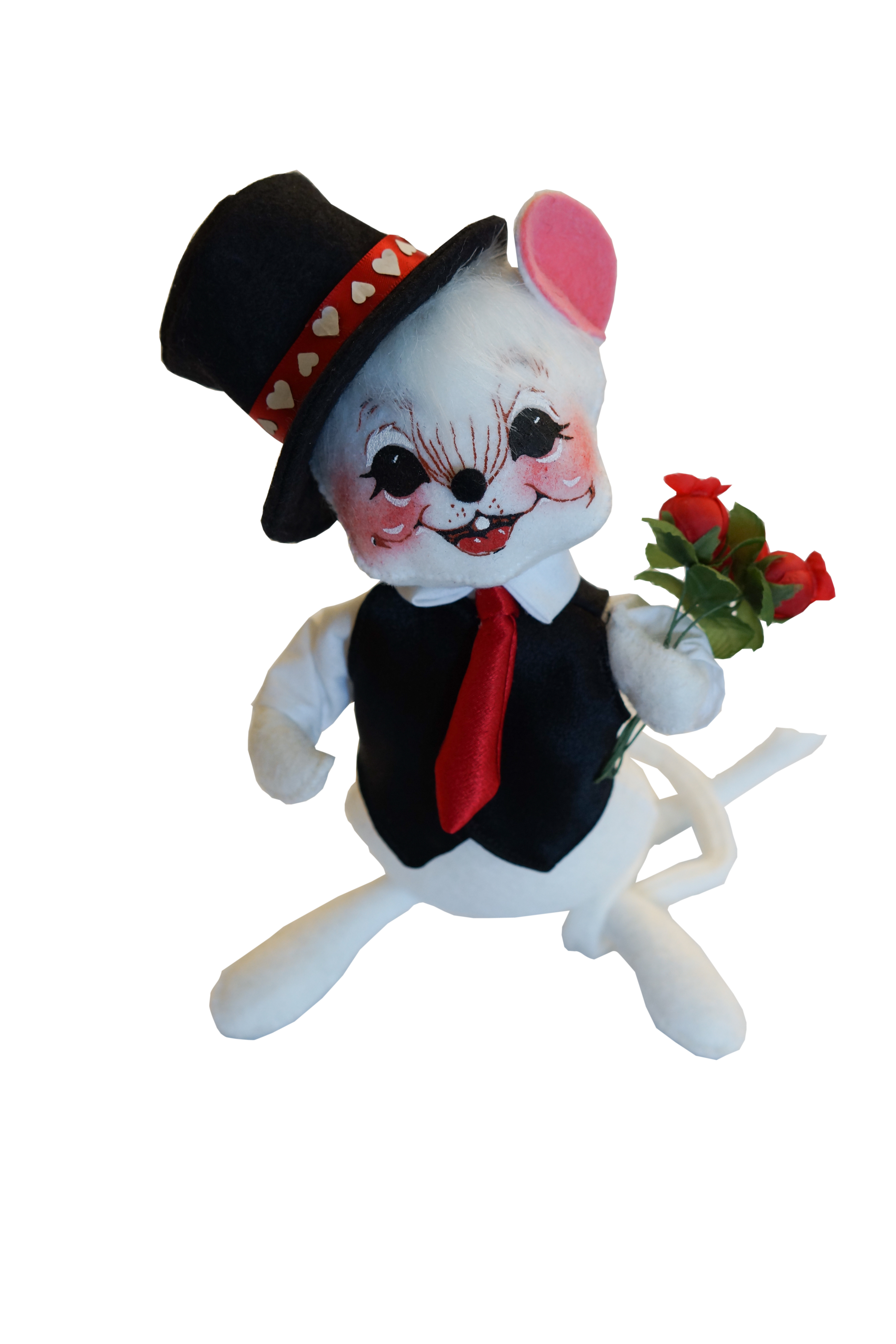 8" Valentine Boy Mouse