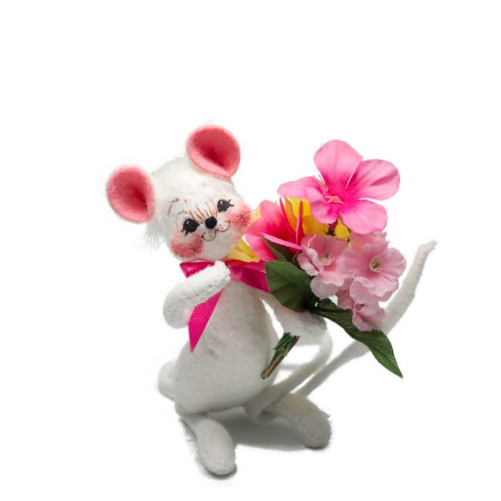 5" Spring Flowers Mouse