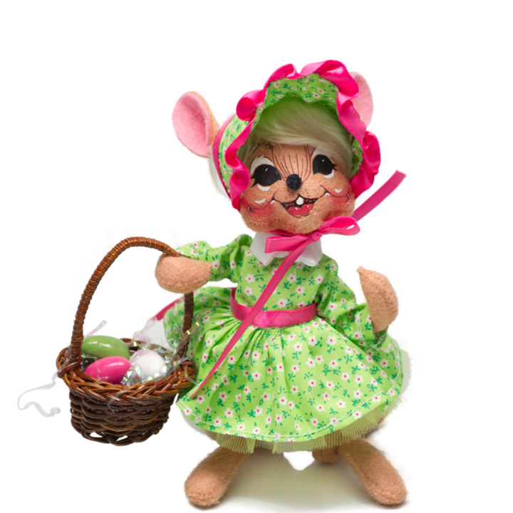 6" Spring Girl Mouse