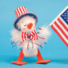 6" Patriotic Duck