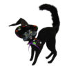 12in Spooky Dot Scaredy Cat