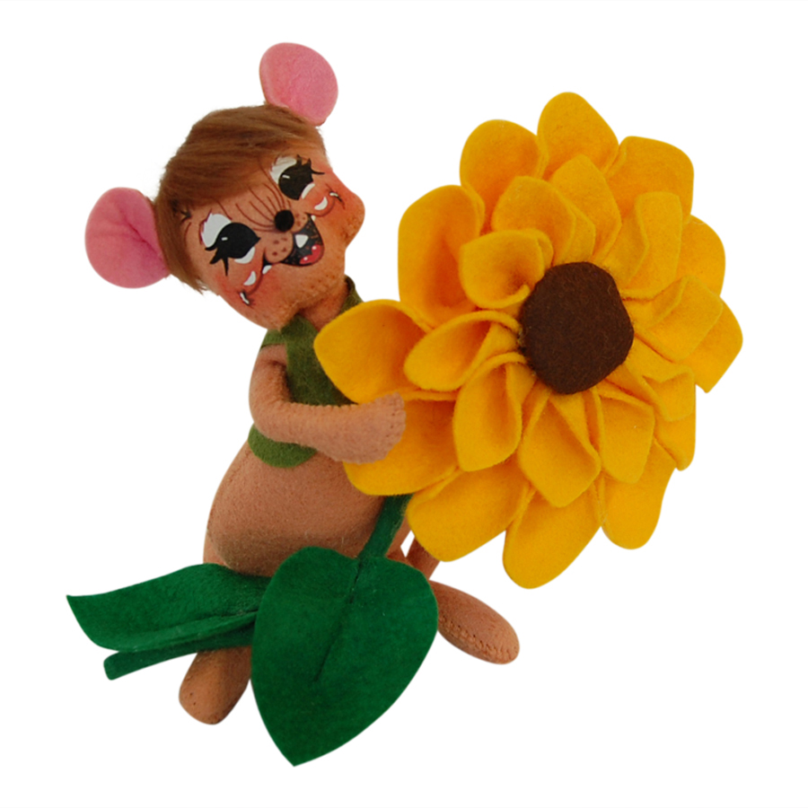 6in Sunflower Mouse