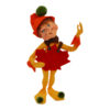 9in Fall Leaf Elf - Gold