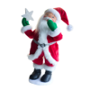 15" Silver Sparkle Santa