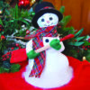 9in Jack Frosty Snowman