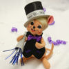 8in New Year Mouse