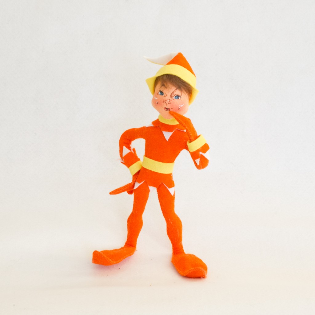 12" Candy Corn Elf