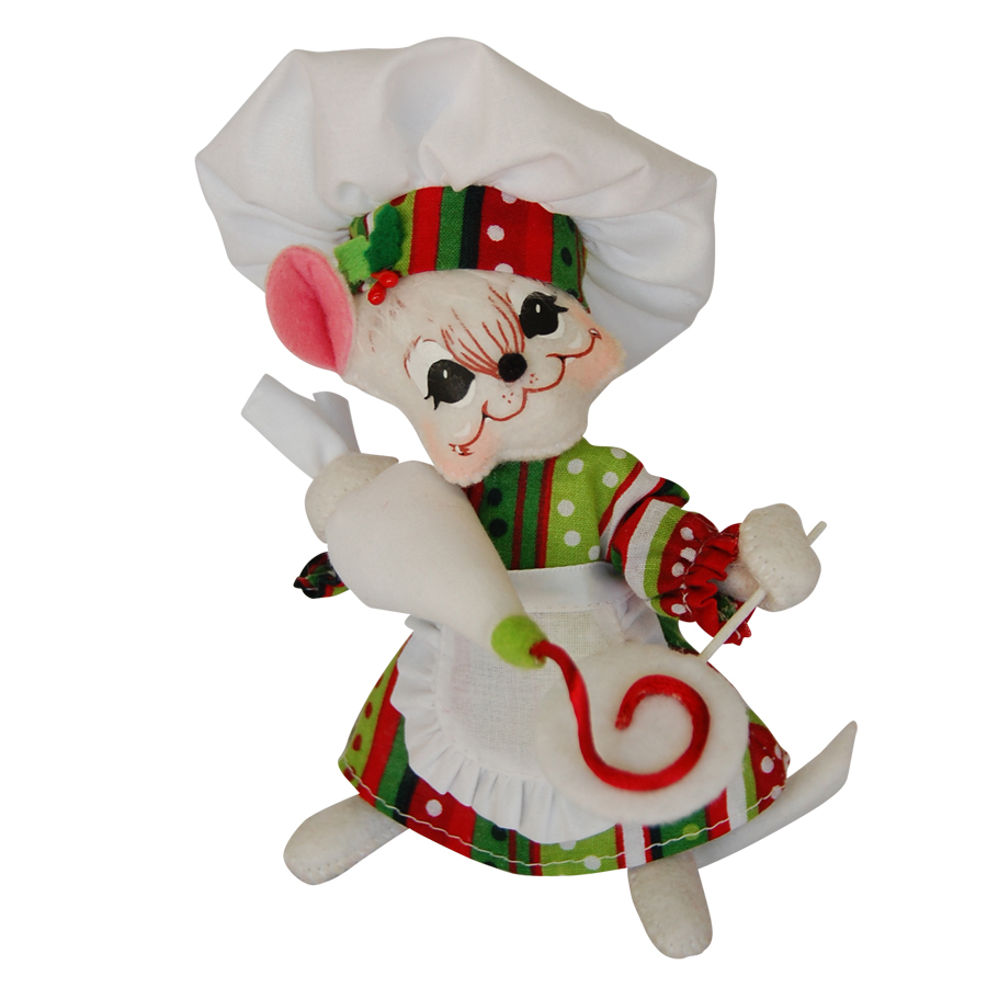 6in Jolly Lolli Chef Mouse