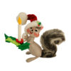 6in Holly Berry Squirrel