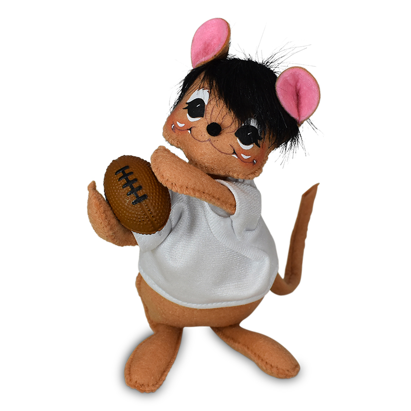 6 inch Athlete Mouse - football