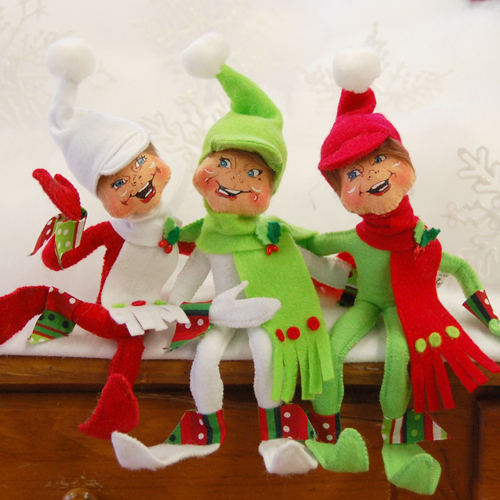 Jolly Lolli Elf Trio