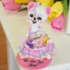 Spring Flowers Mouse with base