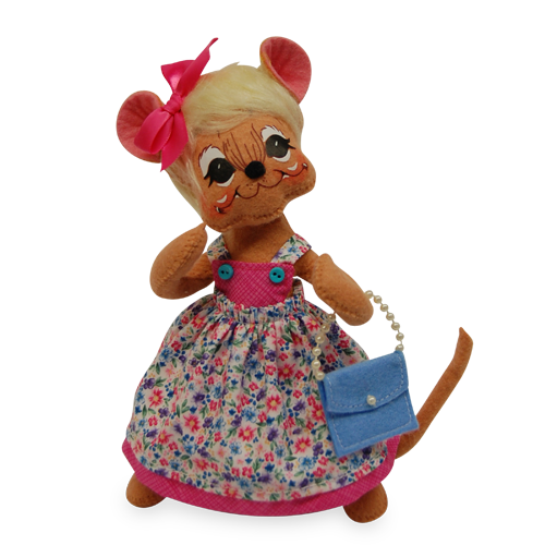 8-inch Springtime Girl Mouse