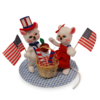 3-inch Patriotic Picnic Pals