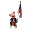 6-inch Patriotic Boy Mouse