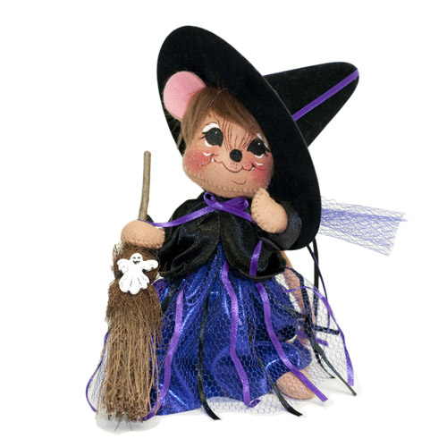 6-inch Purple Witch Mouse