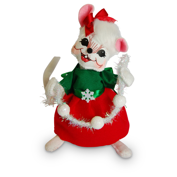 6-inch Snowflake Girl Mouse