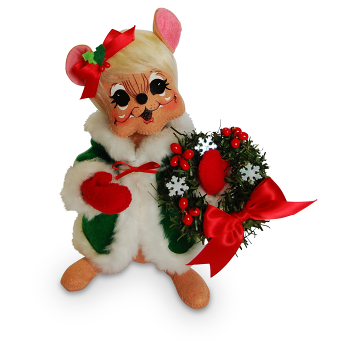 8-inch Snowflake Girl Mouse