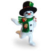 4-inch Rustic Yuletide Snowman