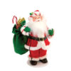 9in Peppermint Twist Santa