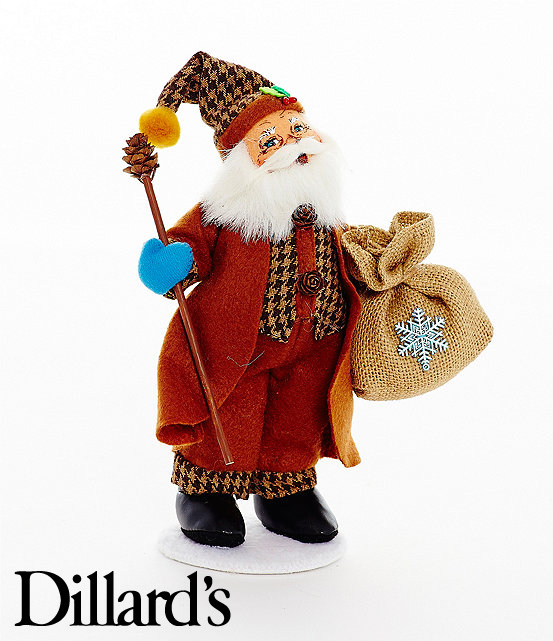 Dillards Woodland Santa