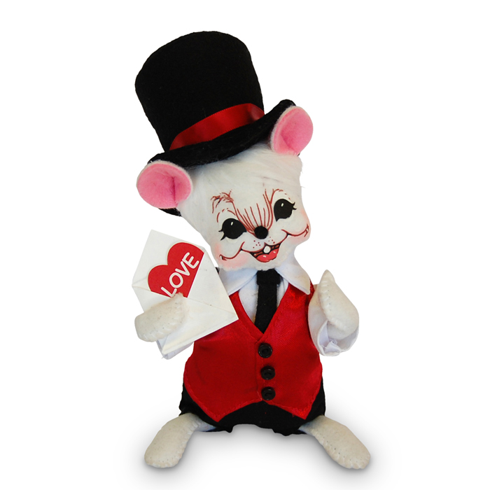 6-inch Valentine Boy Mouse