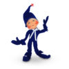 5-inch Patriotic Elf- Blue