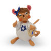 6 inch Hanukkah Girl Mouse