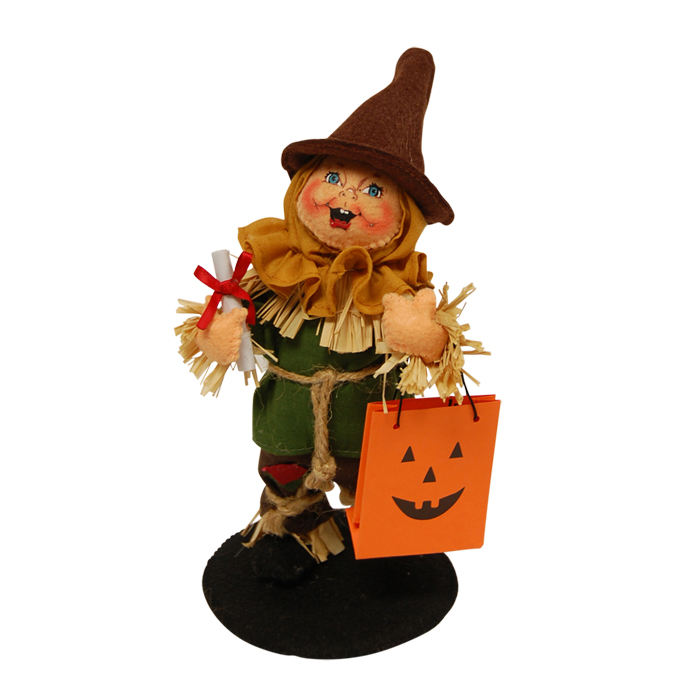 6 inch trick or treat scarecrow