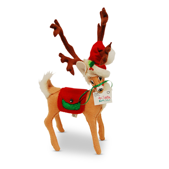 8 inch special delivery reindeer