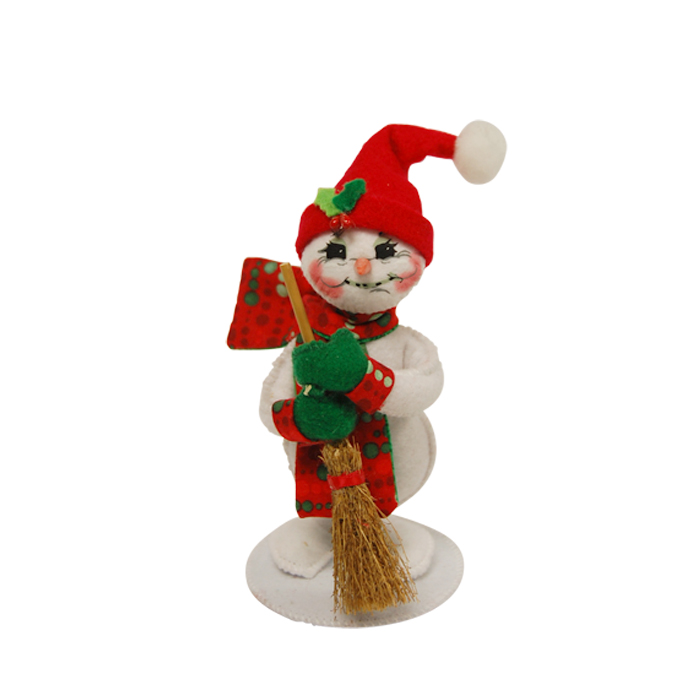 5 inch festive snowman