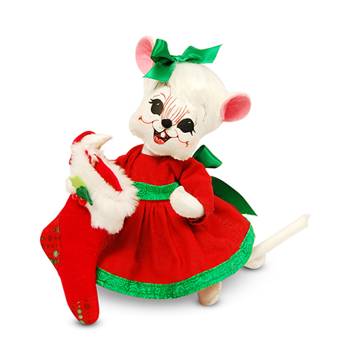 8 inch stocking girl mouse
