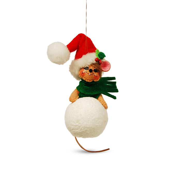 3 inch winter berry mouse