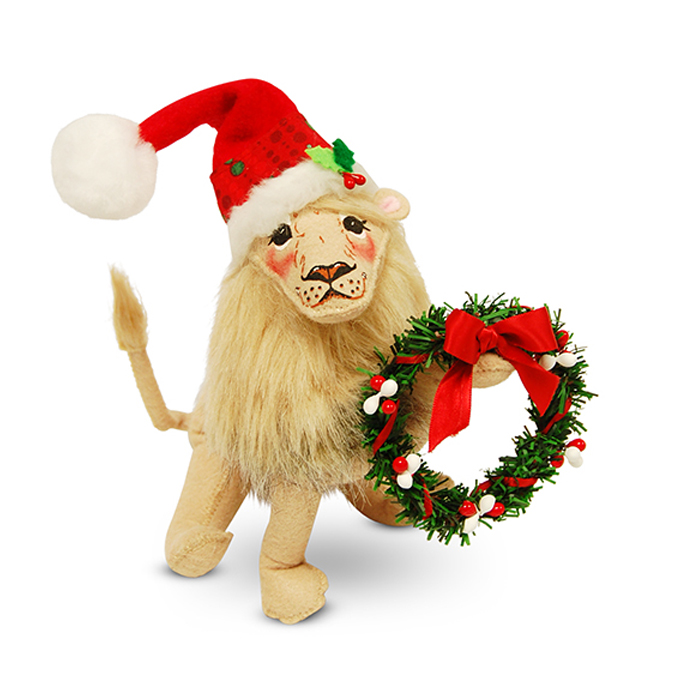 6 inch festive lion