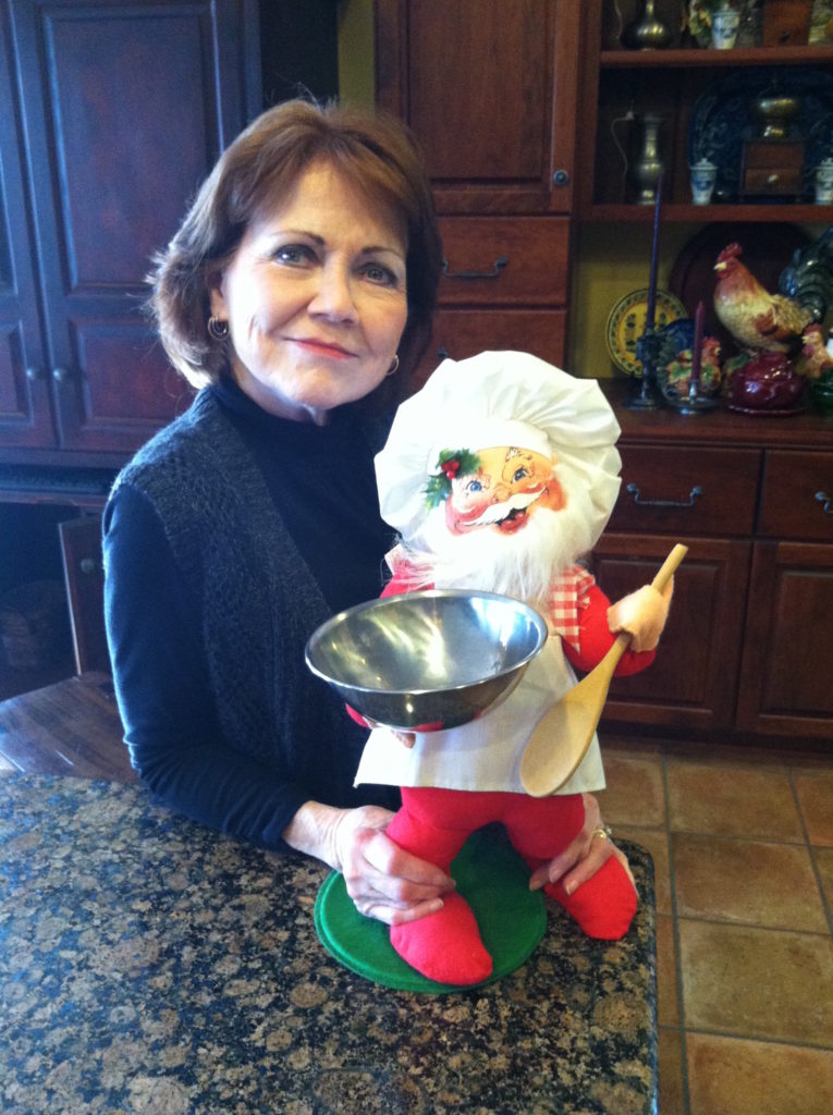 Jane Owen and Santa Chef
