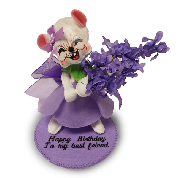 6in Lilac - Happy Birthday gift