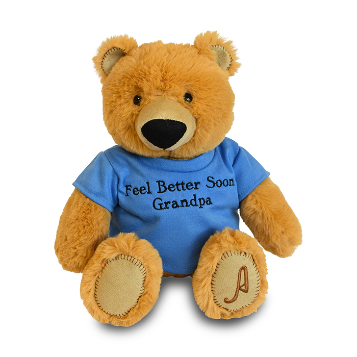 Personalized Teddy Bear Get Well Soon Gift Best Friends Kids 