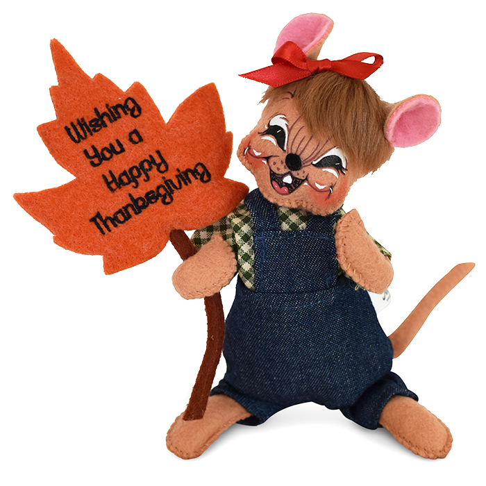 autumn greetings mouse