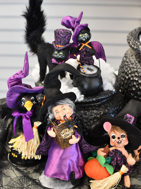 Halloween Decorations from Annalee Dolls