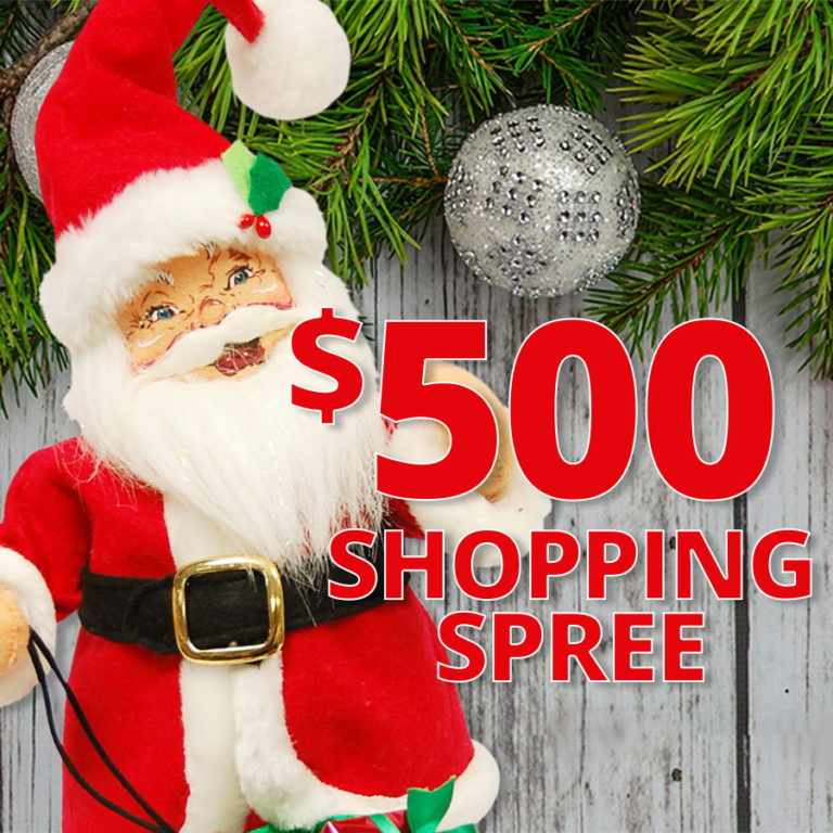 $500 Shopping Spree Giveaway!
