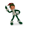 9 inch jinglebell elf - green