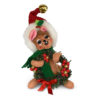 5 inch jinglebell yuletide mouse