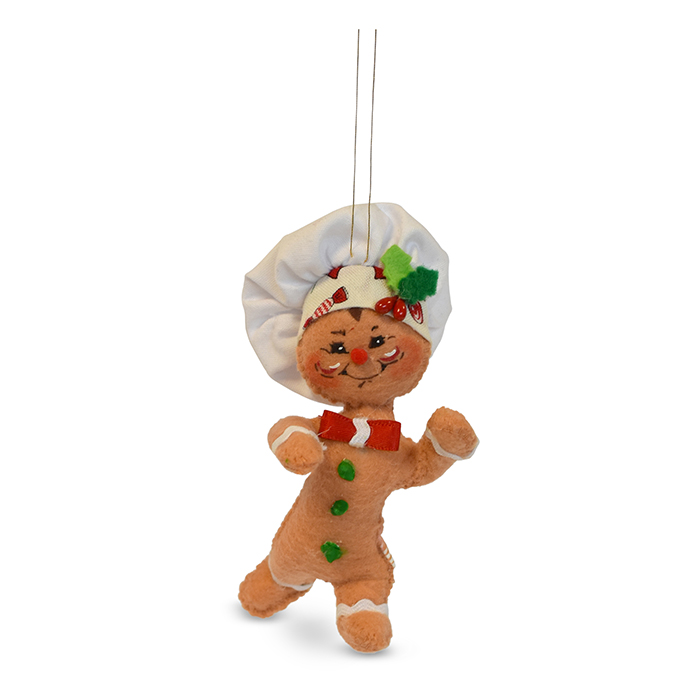 4 inch gingerbread chef ornament