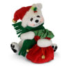 6 inch jinglebell polar bear
