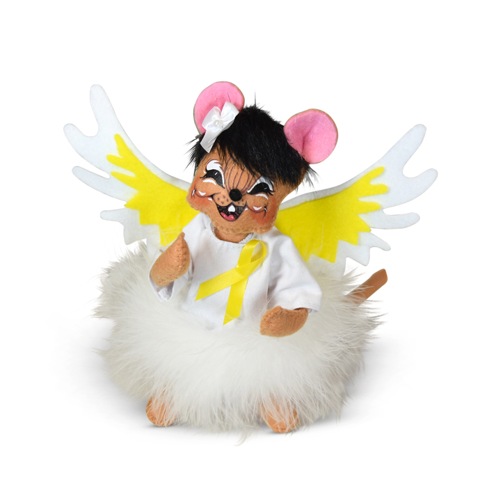 6 inch yellow angel mouse