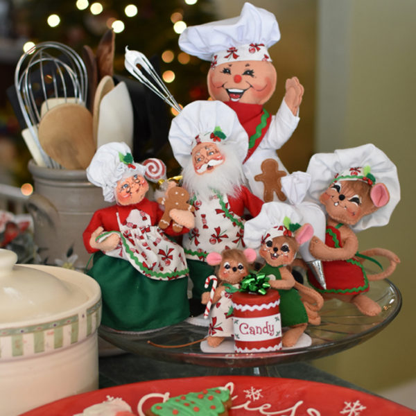 6in Chef Santa - Annalee Dolls