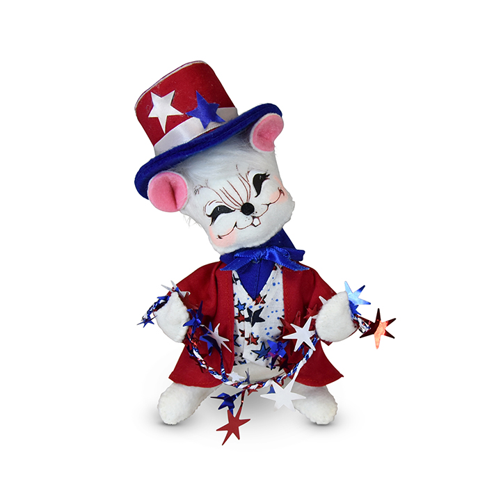260219 6in 4th of July Boy Mouse